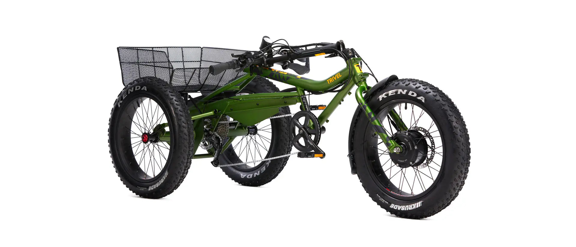 Fat Bike Trivel 2023 3 Wheel Electric Bike 14Ah Battery